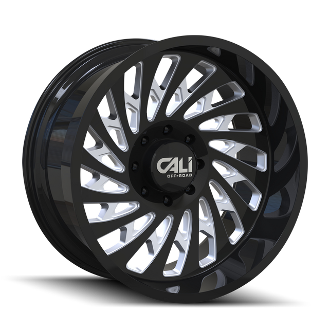 CALI OFF-ROAD - SWITCHBACK | 20X10 / Décalage -25 / Modèle de boulon 8X170 | 9108-2170BM