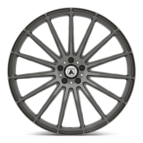 Asanti Noir - ABL-14 POLARIS | 22X10,5 / XX Décalage / Modèle de boulon VIERGE | ABL14-22050035MG