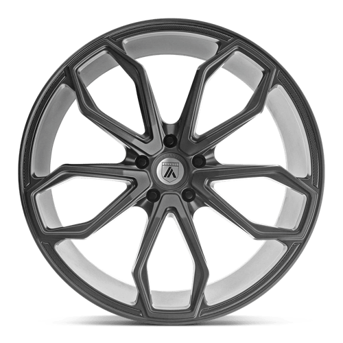 Asanti Noir - ABL-19 ATHÉNA | Décalage 20X10 / 40 / Modèle de boulon 5X114,3 | ABL19-20101240MG