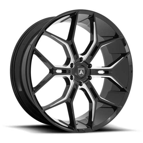 Asanti Black - ABL-38 MONARCH TRUCK | 22X9.5 / 20 Offset / 6X120 Bolt Pattern | ABL38-22957720BK