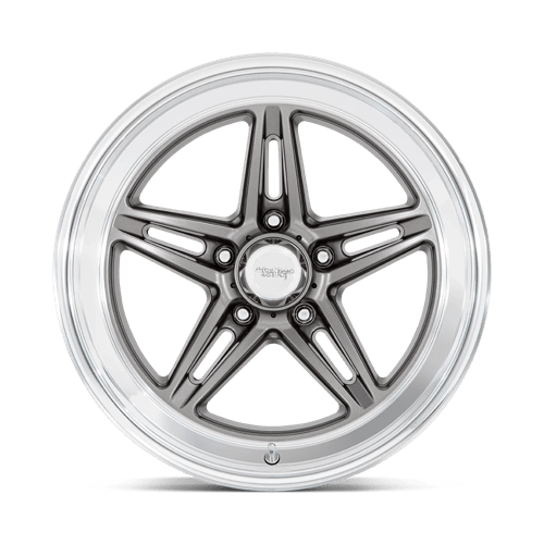 American Racing Vintage - VN514 RAINURE | 18X8 / 0 Décalage / 5X120.65 Modèle de boulon | VN514AD18803400
