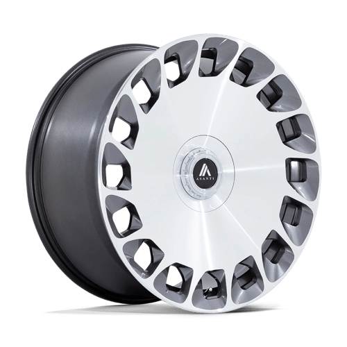 Asanti Black - AB045 ARISTOCRAT | 22X9 / 27 Offset / 5X112/5X120 Bolt Pattern | AB045AD22905927