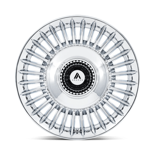 Asanti Black - AB040 TIARA | 22X10.5 / 18 Offset / BLANK Bolt Pattern | AB040PX22050018