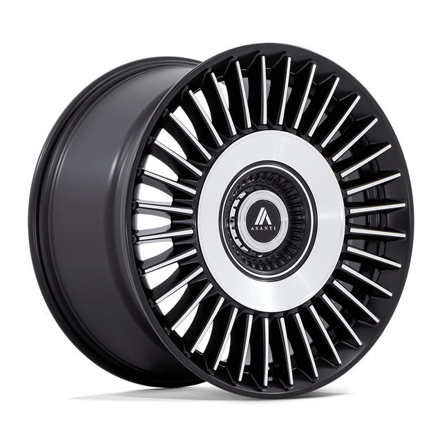 Asanti Black - AB040 TIARA | 22X10.5 / 45 Offset / 5X108/5X114.3 Bolt Pattern | AB040MD22050145