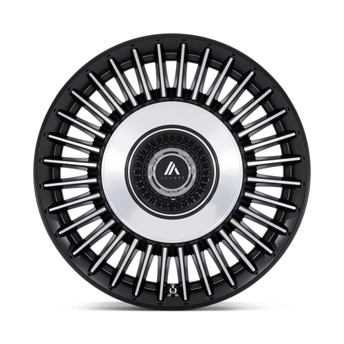 Asanti Black - AB040 TIARA | 22X10.5 / 45 Offset / 5X108/5X114.3 Bolt Pattern | AB040MD22050145