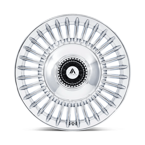 Asanti Black - AB040 TIARA | 22X10.5 / 38 Offset / 5X112/5X120 Bolt Pattern | AB040PX22055938
