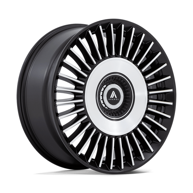 Asanti Black - AB040 TIARA | 22X9 / 15 Offset / 5X115/5X120 Bolt Pattern | AB040MD22902015