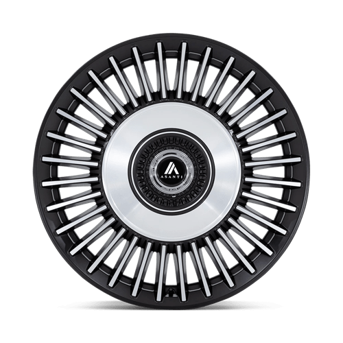 Asanti Black - AB040 TIARA | 22X9 / 15 Offset / 5X115/5X120 Bolt Pattern | AB040MD22902015