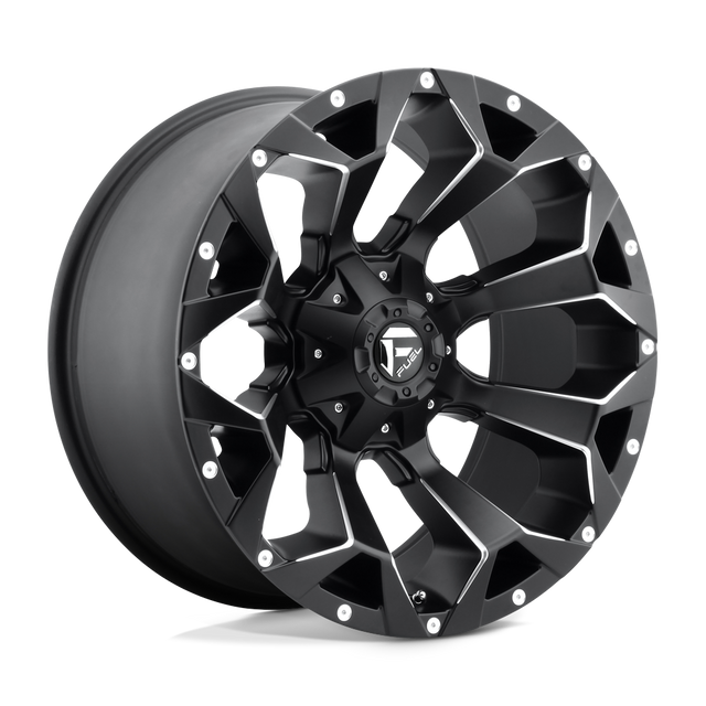 Fuel 1PC - D546 ASSAULT | 20X9 / 07 Offset / 6X120 Bolt Pattern | D54620909452