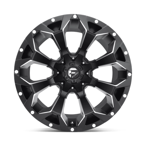 Fuel 1PC - D546 ASSAULT | 20X9 / 07 Offset / 6X120 Bolt Pattern | D54620909452