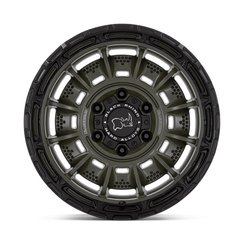 Alliages durs Black Rhino - LEGION | Modèle de boulon 17X9 / -12 Offset / 5X127 | BR002EB17905012N