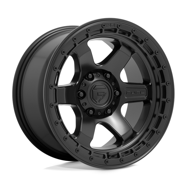 Fuel 1PC - D750 BLOCK | 17X9 / 01 Offset / 6X114.3 Bolt Pattern | D75017908750
