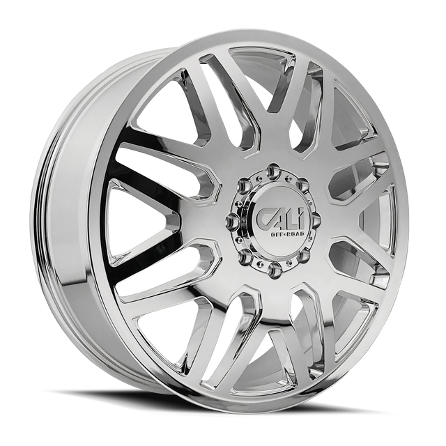 CALI OFFROAD-OFFROAD INVADER DUALLY 9115D CHROME 22X8.25 8-165.1 115MM 121.3MM
