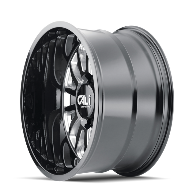 CALI OFF-ROAD - SUMMIT | 20X9 / -12 Offset / 6X139.7 Modèle de boulon | 9110-2983BM-12