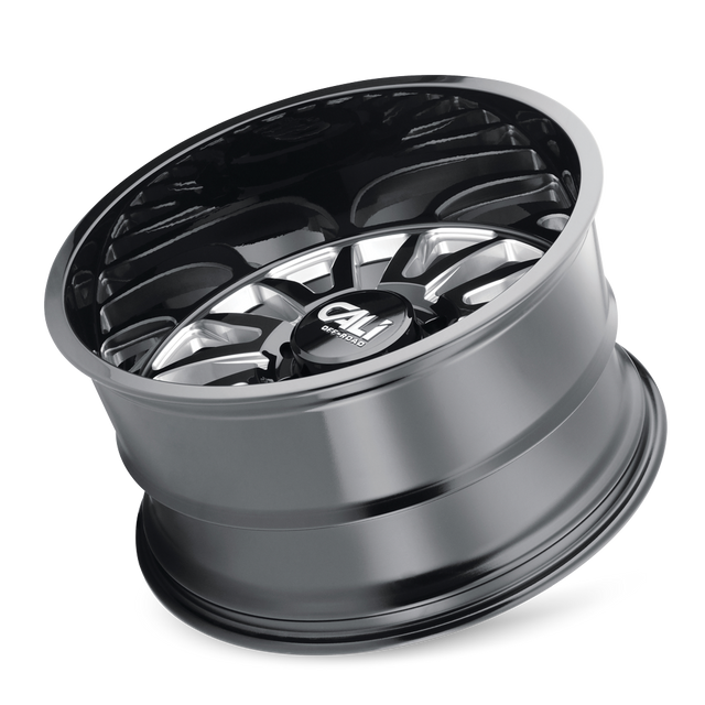 CALI OFF-ROAD - SUMMIT | 20X9 / -12 Offset / 6X139.7 Modèle de boulon | 9110-2983BM-12