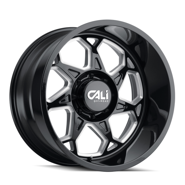 CALI OFF-ROAD - SEVENFOLD | 20X12 / -51 Offset / 6X139.7 Bolt Pattern | 9111-2283BM