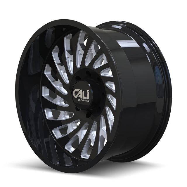 CALI OFF-ROAD - SWITCHBACK | 20X10 / -30 Offset / 6X139.7 Modèle de boulon | 9108-2183BM-30