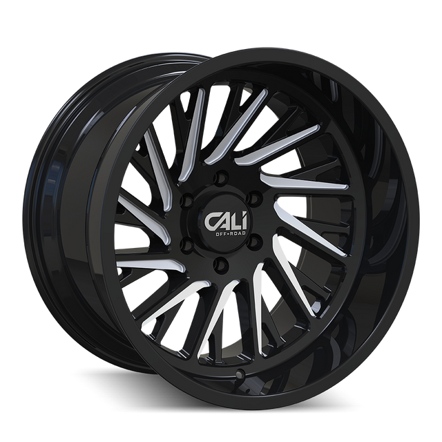 CALI OFF-ROAD - PURGE | 24X14 / Décalage -76 / Modèle de boulon 6X139.7 | 9114-24483BM