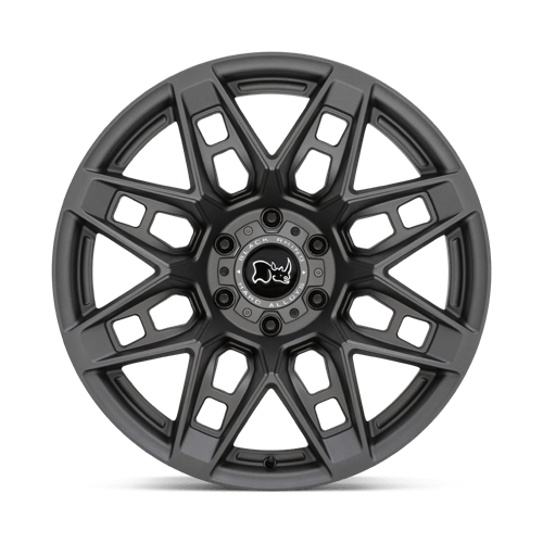 Alliages durs Black Rhino - CAPROCK | Modèle de boulon 17X8,5 / 0 Offset / 6X135 | 1785CPK006135G87