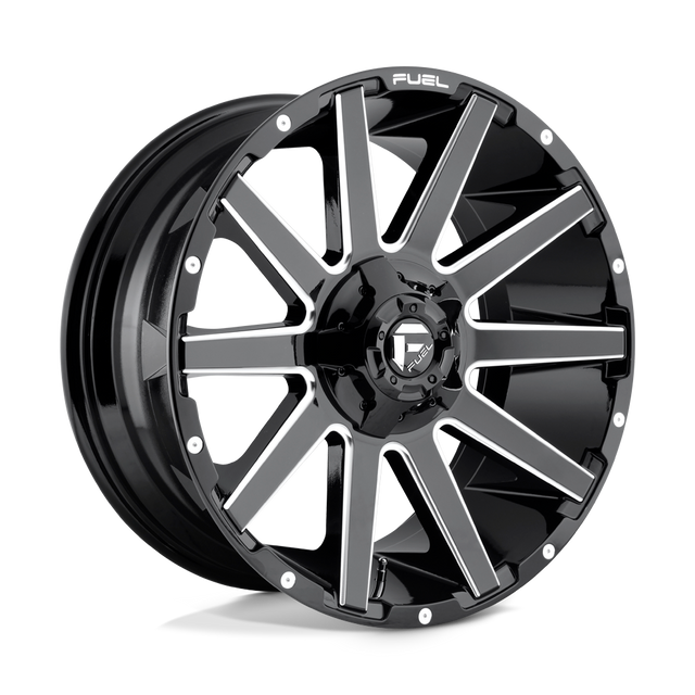 Fuel 1PC - D615 CONTRA | 20X9 / 20 Offset / 6X135/6X139.7 Bolt Pattern | D61520909857
