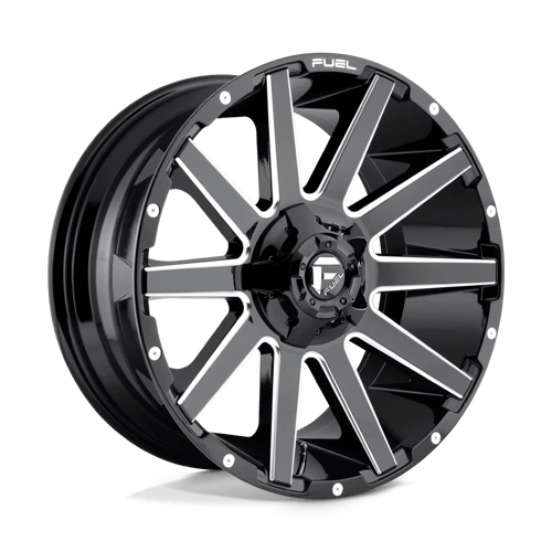 Fuel 1PC - D615 CONTRA | 20X9 / 20 Offset / 6X135/6X139.7 Bolt Pattern | D61520909857