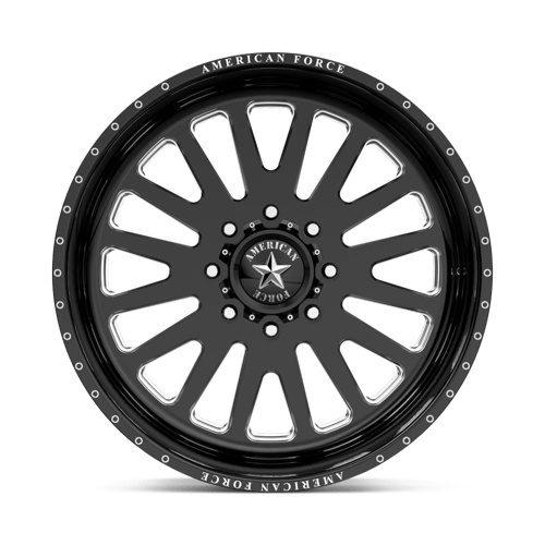 American Force - AFW F20 ATOM SS | 24X12 / -40 Offset / 8X170 Bolt Pattern | AFTNF20F25-2-20