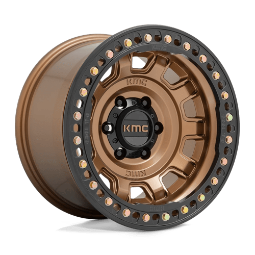 KMC - KM236 TANK BEADLOCK | 17X9 / -15 Offset / 6X139.7 Bolt Pattern | KM23679060615N
