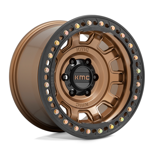 KMC - KM236 TANK BEADLOCK | 17X9 / -15 Offset / 6X139.7 Bolt Pattern | KM23679060615N