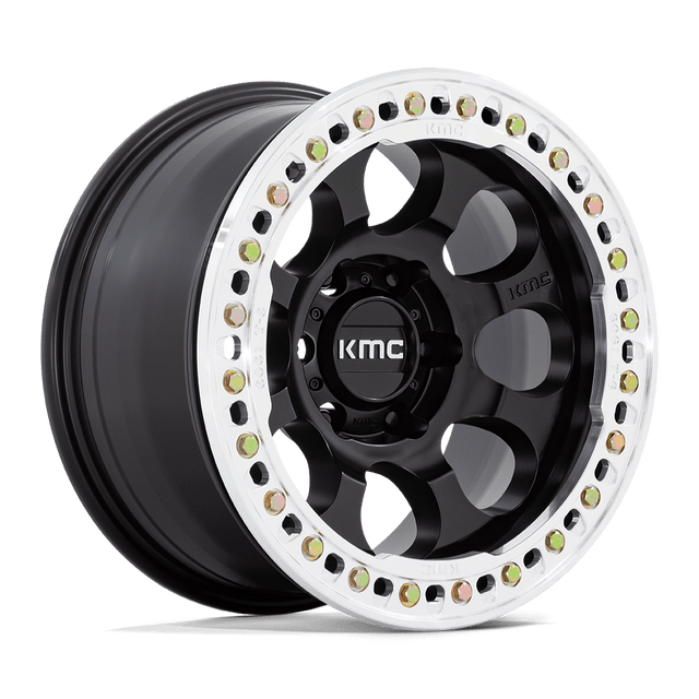 KMC - KM237 RIOT BEADLOCK | 17X8.5 / 0 Offset / 5X127 Bolt Pattern | KM237MD17855000