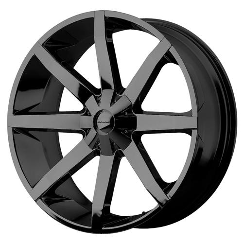 KMC - KM651 SLIDE | 24X9.5 / 25 Offset / 6X135/6X139.7 Bolt Pattern | KM65124967325
