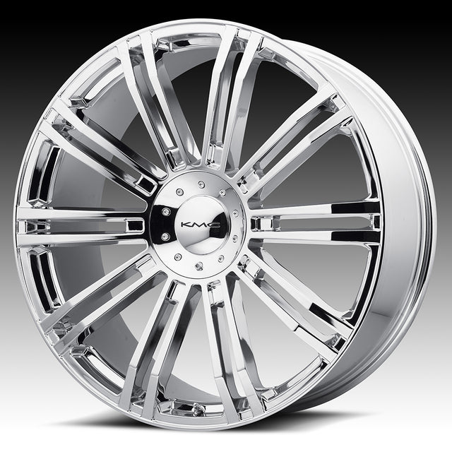 KMC - KM677 D2 | 22X9.5 / 35 Offset / 5X114.3/5X120 Bolt Pattern | KM67722917235