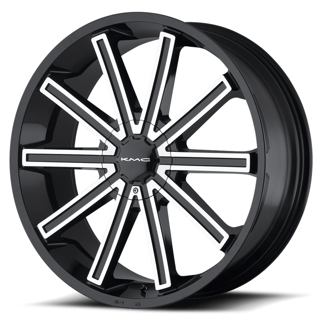 KMC - KM681 NERVE | 20X8.5 / 15 Offset / 5X115/5X120 Bolt Pattern | KM68128520315
