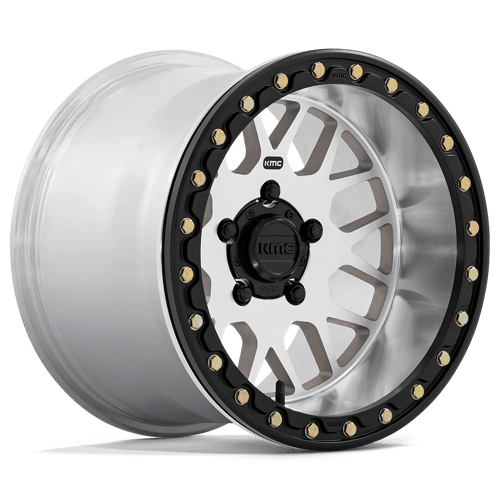 KMC Powersports - KS235 GRENADE BEADLOCK | 15X6 / 38 Offset / 4X110 Bolt Pattern | KS23556040538