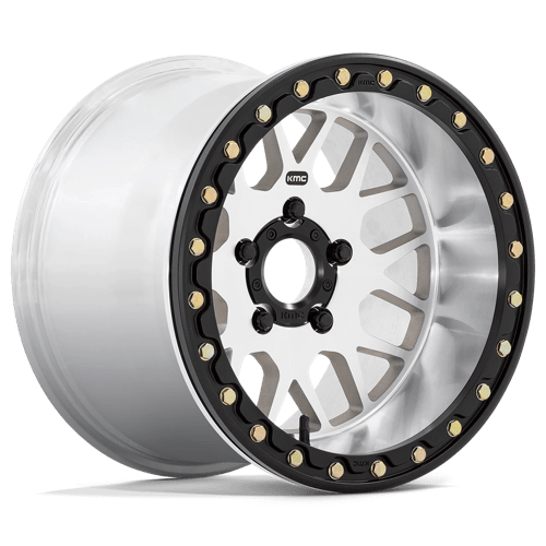 KMC Powersports - KS235 GRENADE BEADLOCK | 15X6 / 38 Offset / 4X110 Bolt Pattern | KS23556040538