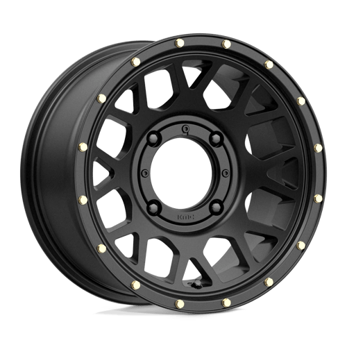 KMC Powersports - GRENADE KS135 | 14X10 / 00 Décalage / 4X137 Modèle de boulon | KS13541048700