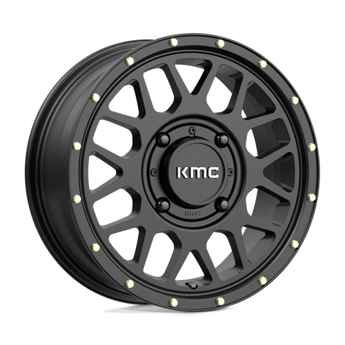 KMC Powersports - GRENADE KS135 | 15X6 / Décalage 38 / Modèle de boulon 4X137 | KS13556048738