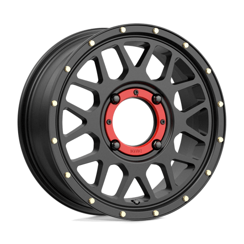 KMC Powersports - GRENADE KS135 | 15X6 / Décalage 38 / Modèle de boulon 4X137 | KS13556048738