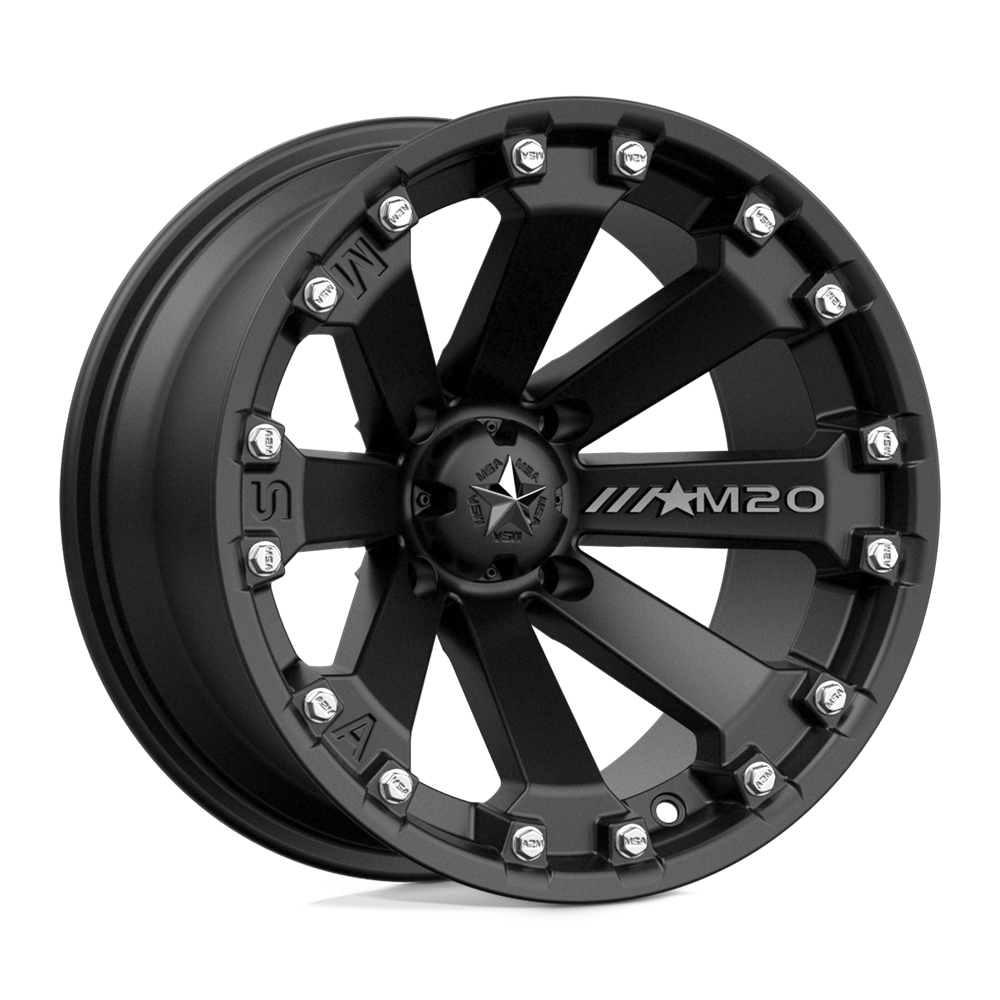 MSA Offroad Wheels - M20 KORE | 14X7 / -52 Offset / 4X110 Bolt Pattern | M20-14710