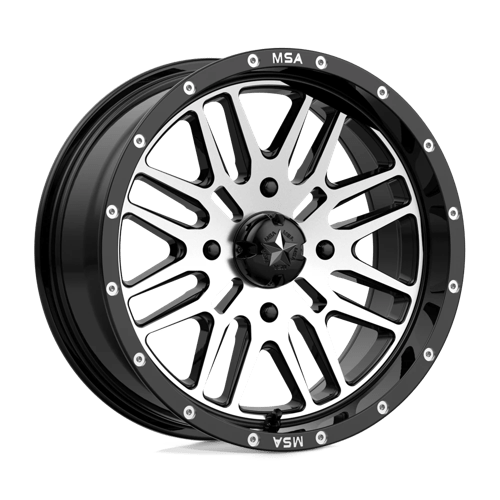 MSA Offroad Wheels - M38 BRUTE | 16X7 / 10 Offset / 4X137 Bolt Pattern | M38-06737