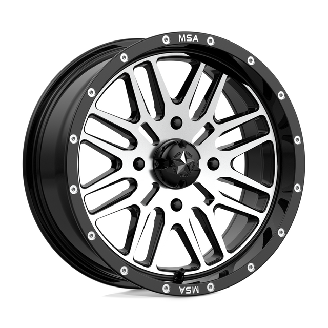 MSA Offroad Wheels - M38 BRUTE | 16X7 / 10 Offset / 4X137 Bolt Pattern | M38-06737