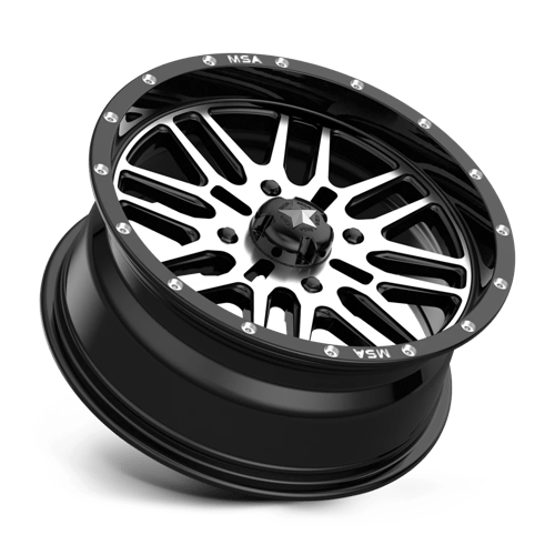 MSA Offroad Wheels - M38 BRUTE | 16X7 / 10 Offset / 4X137 Bolt Pattern | M38-06737