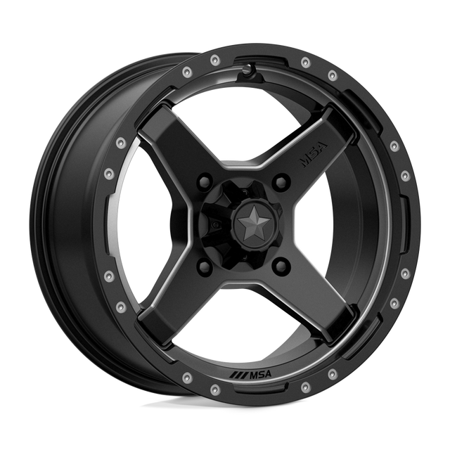 MSA Offroad Wheels - M39 CROSS | 15X7 / 10 Offset / 4X156 Bolt Pattern | M39-05756