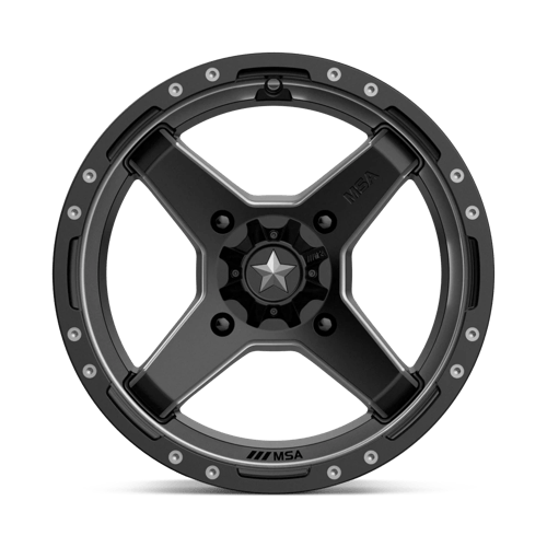 MSA Offroad Wheels - M39 CROSS | 15X7 / 10 Offset / 4X156 Bolt Pattern | M39-05756