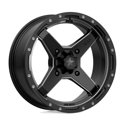 MSA Offroad Wheels - M39 CROSS | 16X7 / 10 Offset / 4X137 Bolt Pattern | M39-06737