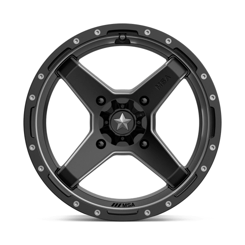 MSA Offroad Wheels - M39 CROSS | 16X7 / 10 Offset / 4X137 Bolt Pattern | M39-06737