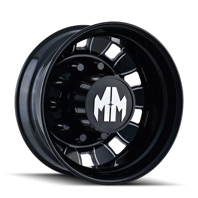 MAYHEM - BIGRIG | 24.5X8.25 / 168 Offset / 10X285.75 Bolt Pattern | 8180-245810BMR