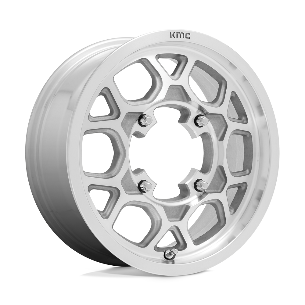 KMC Powersports - KS133 MESA LITE | 15X6 / Décalage 38 / Modèle de boulon 4X156 | KS13356044538