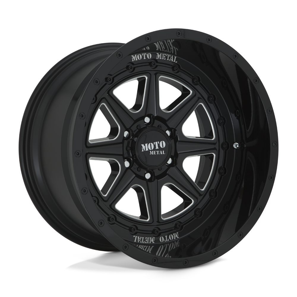 Moto Metal - MO801 PHANTOM | 20X10 / -18 Offset / 5X127 Bolt Pattern | MO80121050318N