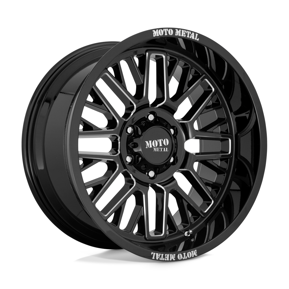 Moto Metal - MO802 WARLOCK | 22X10 / -18 Offset / 8X170 Bolt Pattern | MO80222087318N