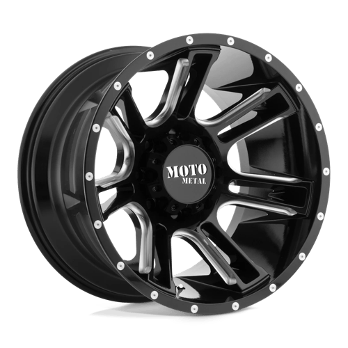 Moto Metal - MO982 AMP | 20X9 / 00 Offset / 8X180 Bolt Pattern | MO98229088300